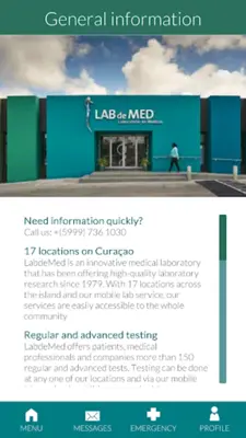 LdMApp – Laboratory health app android App screenshot 2
